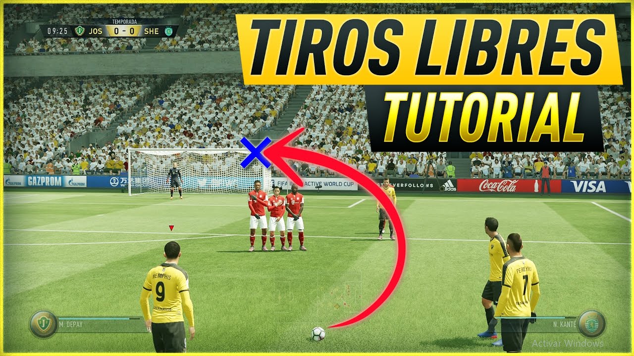 FIFA 17 COMO TIRAR FALTAS PERFECTAS! FALTAS CON EFECTO!!! TUTORIAL TIROS LIBRES POTENTES!!!