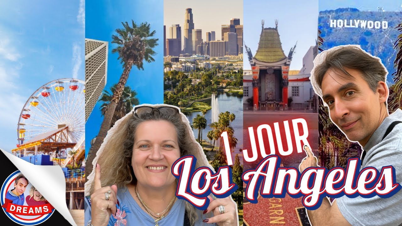 LOS ANGELES en 1 jour : 7 lieux cultes + Soirée ANNIVERSAIRE à Disney DOWNTOWN