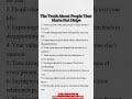 Hard Truths About People You Need To Hear.Truth About People That Hurts But Helps (Life Lessons)
