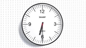 Blender Clock With Drivers