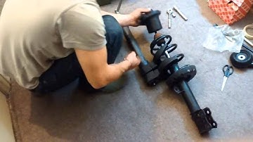 Astra Mk4 Strut Spring Replacement