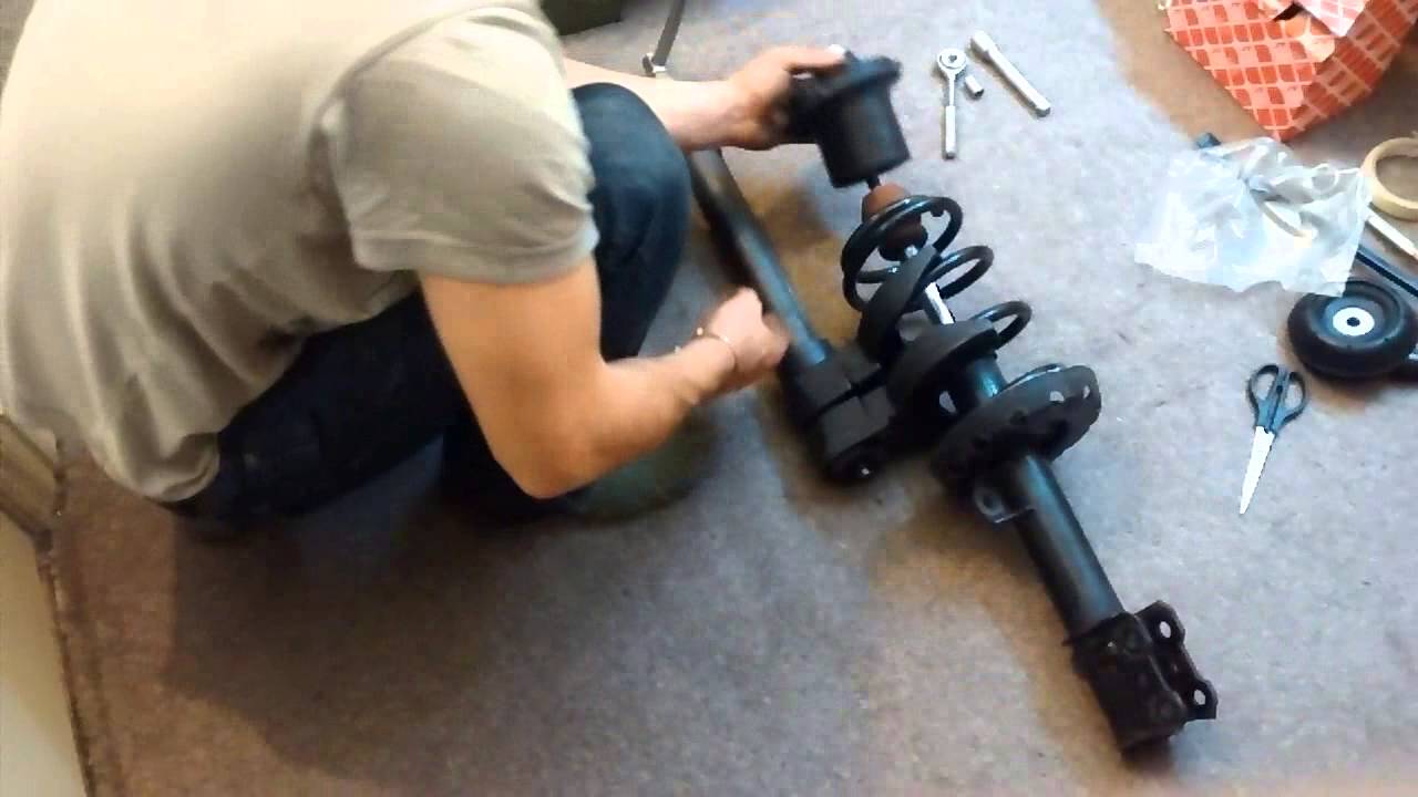 Astra Mk4 Strut Spring Replacement YouTube