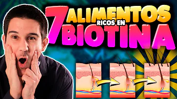 ¿Qué parte del huevo contiene biotina?