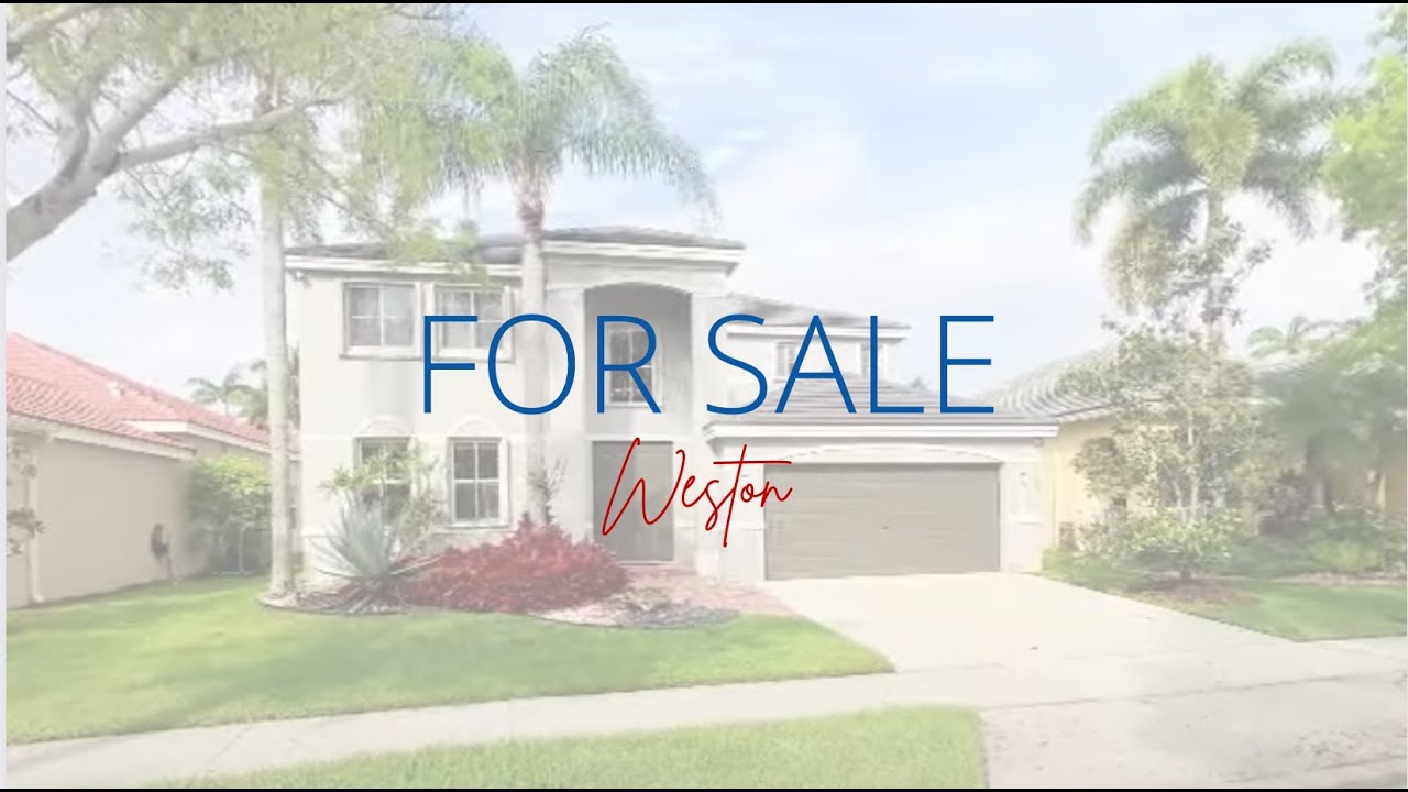 House for sale in Weston Fl, 5 Beds, 4 baths YouTube