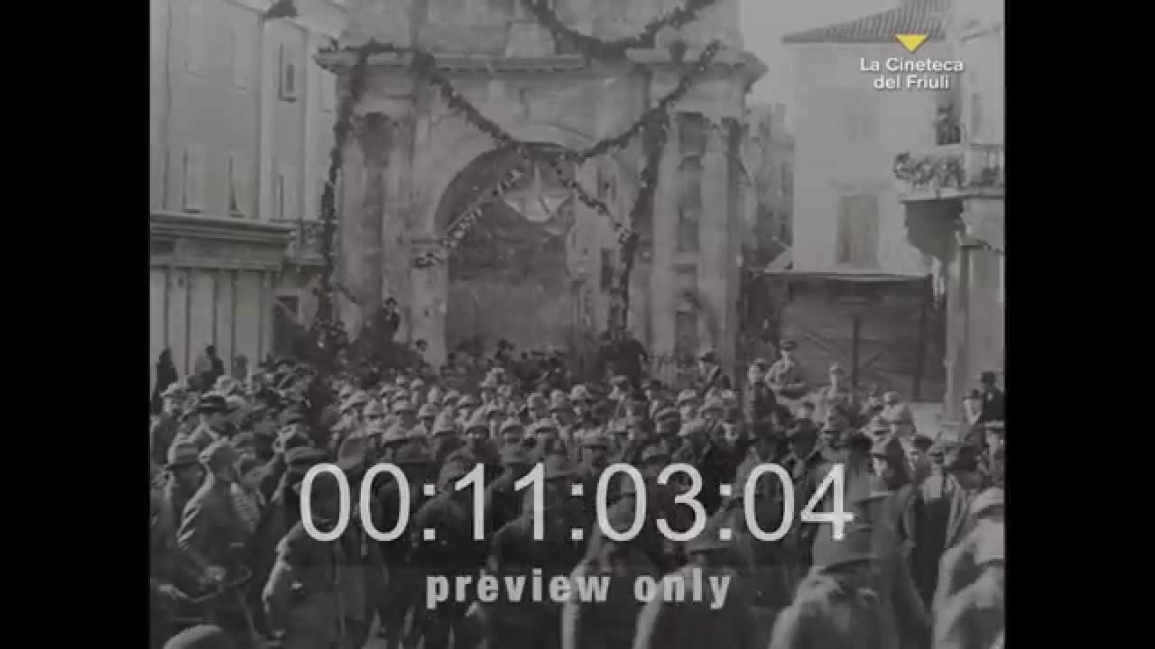 Da Capodistria a Fiume italiana (Regio Esercito, 1918) b/n