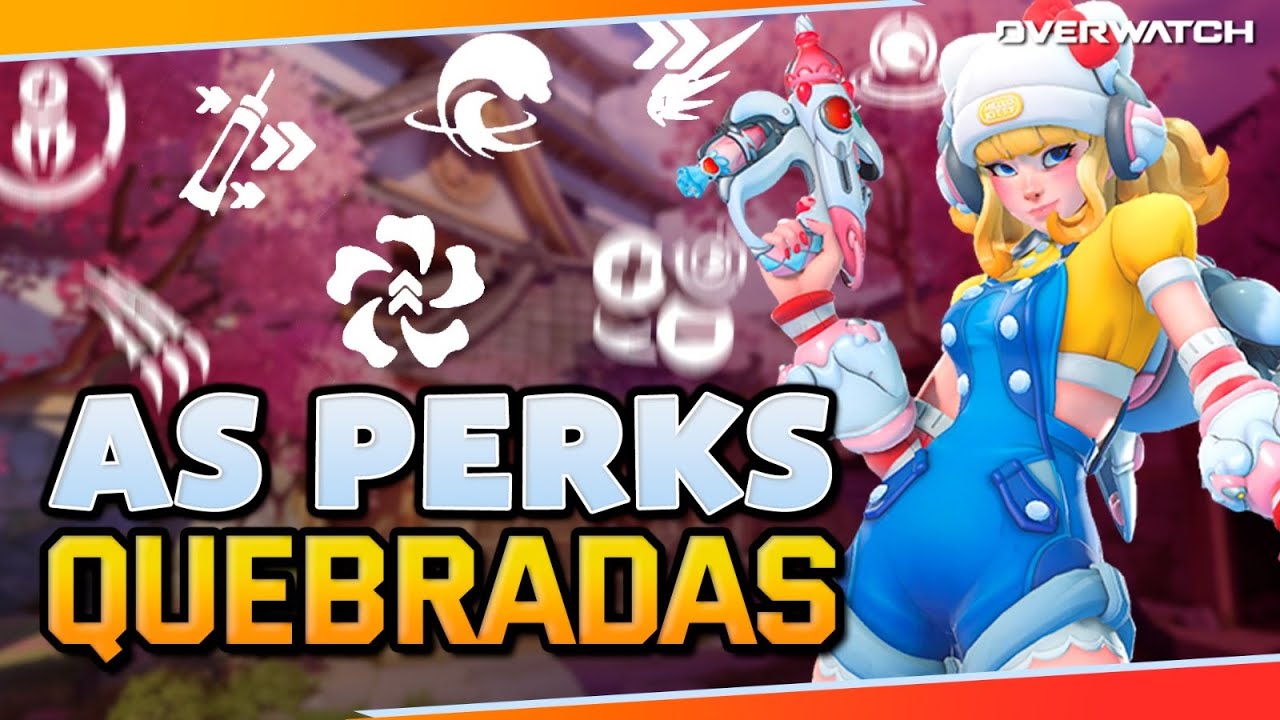 AS MELHORES PERKS PARA TODOS OS SUPORTES do Overwatch! Parte 2
