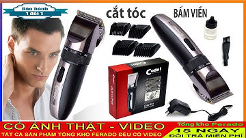 Hướng dẫn sử dụng tông đơ cắt tóc CODOL 531 đúng cách