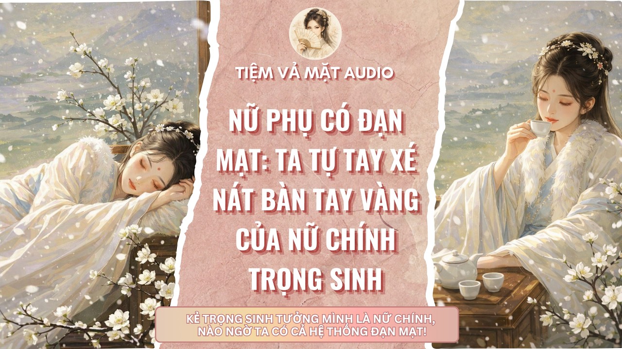 FULL AUDIO | TIỆM VẢ MẶT SỐ 24 | Nữ Phụ Có Đạn Mạt: Ta Xé Nát Bàn Tay Vàng Của Nữ Chính Trọng Sinh