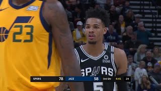 Dejounte Murray Full Play vs Utah Jazz | 02/21/20 | Smart Highlights