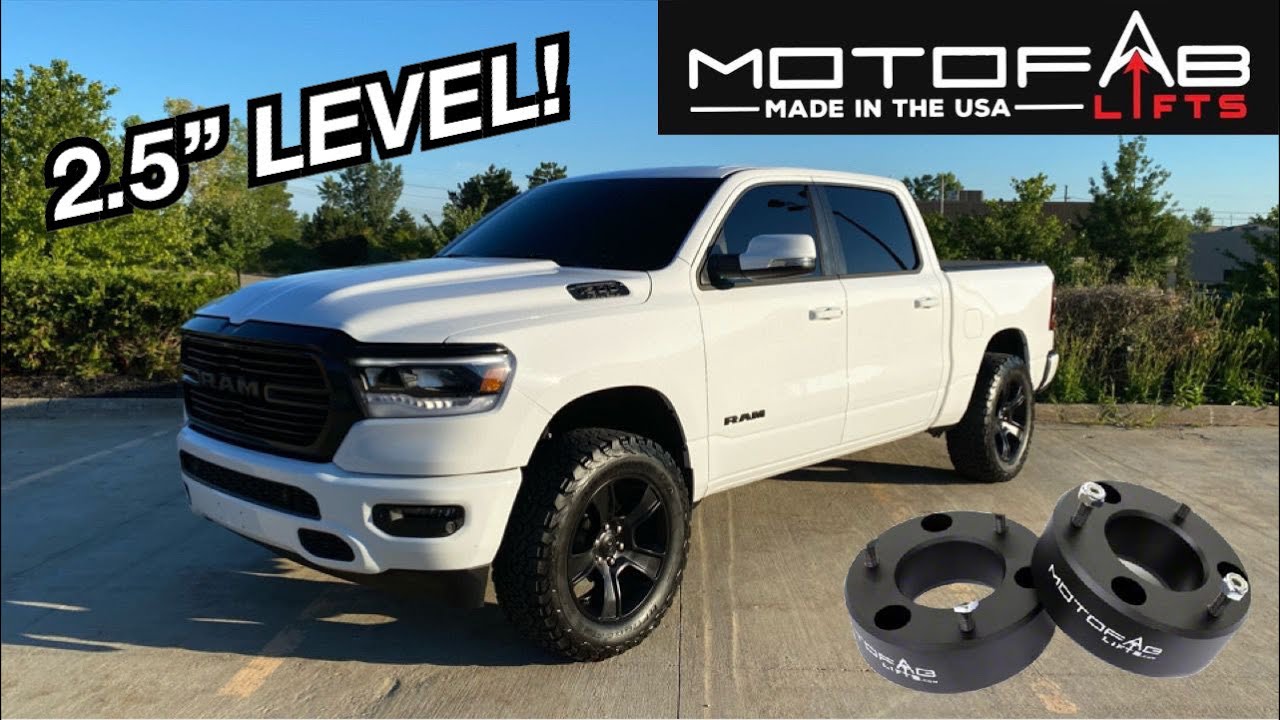 4 Front Leveling Lift Kit 702740 For 2019-2022 Ram 1500 2WD The