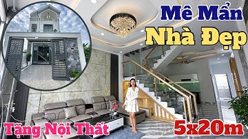 Mê mẩn trước Căn Nhà Mái Thái tặng Full Nội Thất đường xe hơi tới nhà