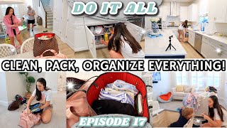 Big Surprise! DO IT ALL | Speed Cleaning, Organizing, Packing, Major SAHM MOTIVATION 2023!