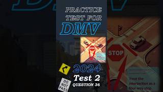 California DMV Senior Driver's License Renewal Test 2024