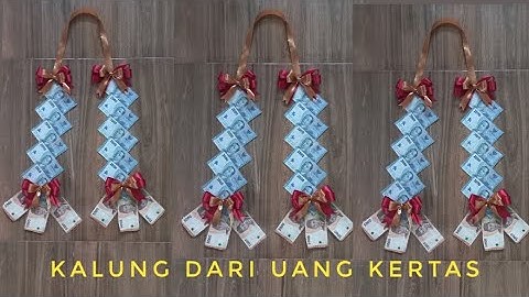 Tutorial Kalung Dari Uang || Ide Hadiah Untuk Pemenang Lomba 17 Agustusan