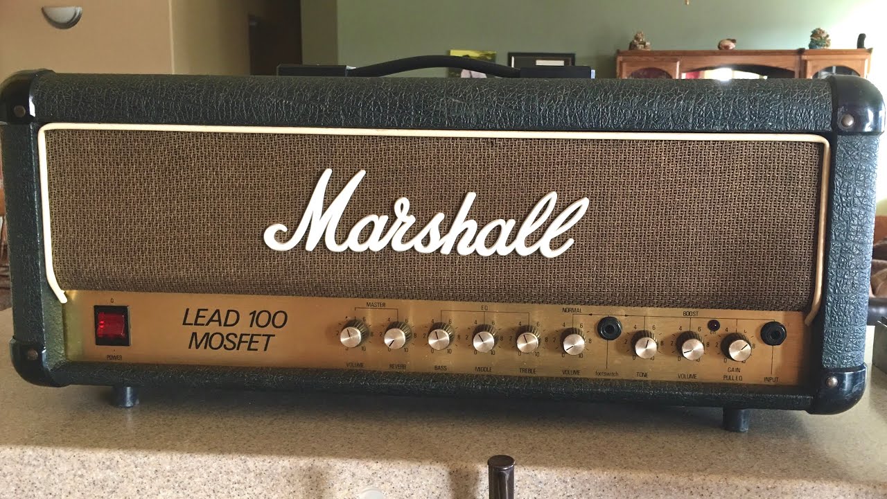 Marshall Lead 100 MOSFET Metal Tones