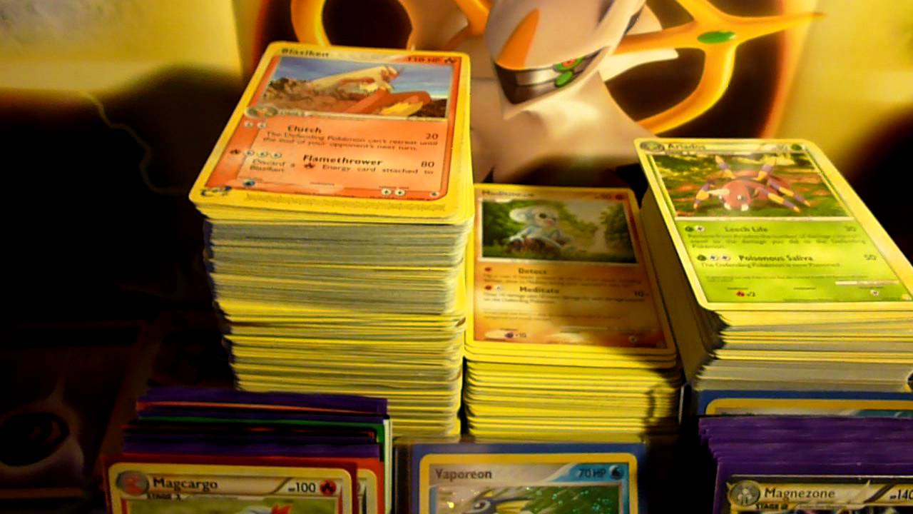 300 Subscriber Special - AggroAmpharos' Entire Pokemon Card Collection - 2500+ cards!