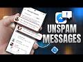 Messenger Filtering Your Messages? Do This Immediately!