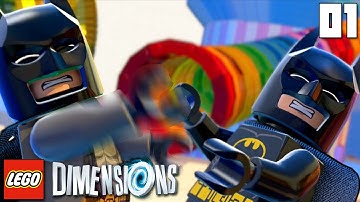 "BREAK THE RULES!!!" LEGO Dimensions Part 01 - 1080p HD PS4 Gameplay Walkthrough