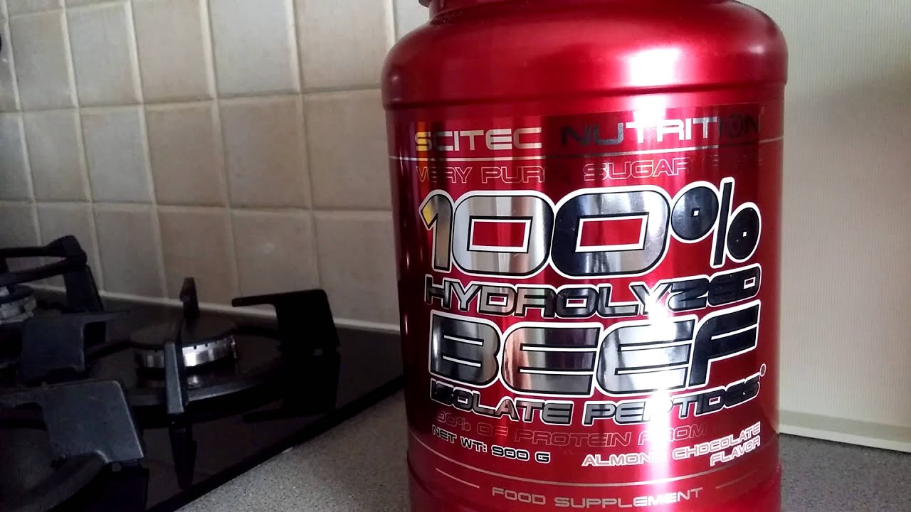 Scitec Nutrition - 100% Hydrolyzed Beef Protein Review - @AndroSupplement