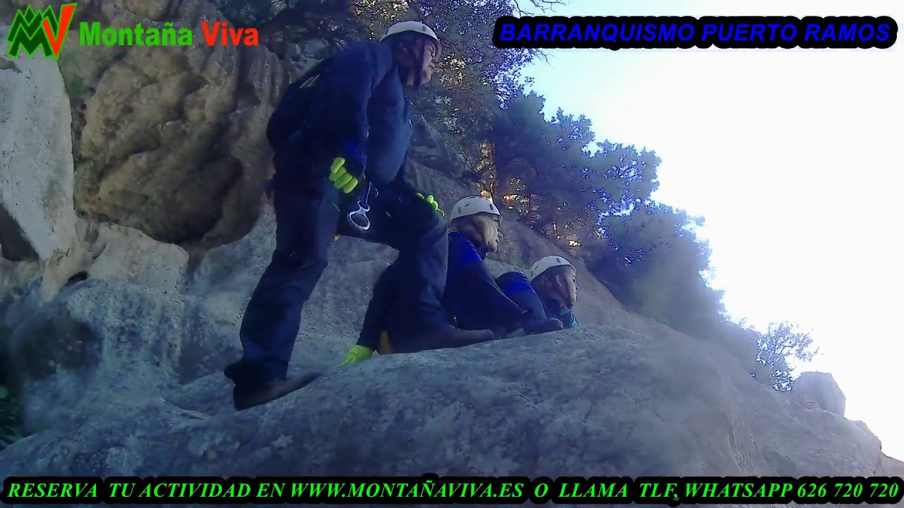 via ferrata dolomites BARRANQUISMO PUERTO RAMOS 18-11-2017