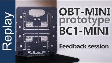 OBT-MINI prototype by OpenBenchtable Feedback session live replay