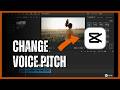 How to Change Voice Pitch in CapCut PC | Voice Changer Tutorial