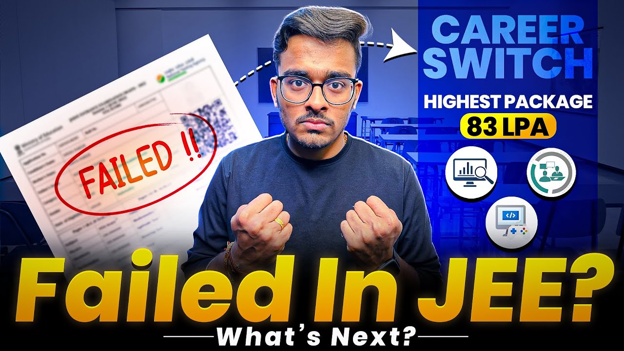 Failed in JEE Mains 2025?| Top 3 Highest Paying Jobs in India