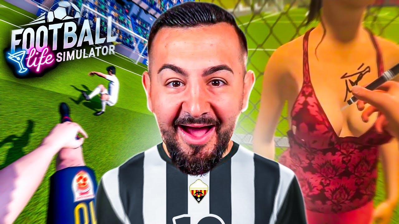 PAPI GAVI JUEGA A SIMULADOR DE FUTBOLISTA PROFESIONAL - Football Simulator