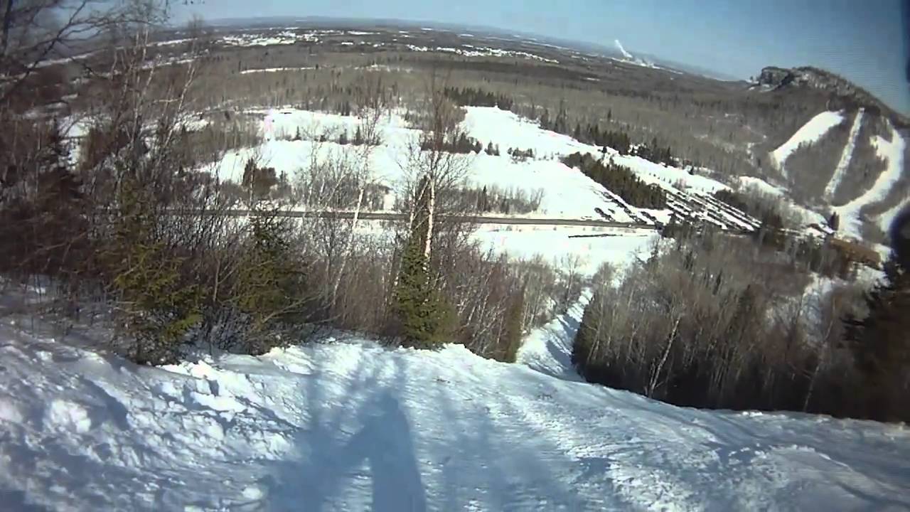 Telemark Ski, mixed cond, Devils Dive, Loch Lomond, Thunder Bay