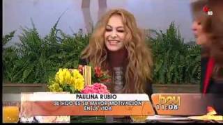 Paulina Rubio - Programa HOY (15 de Noviembre 2011)