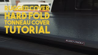 Rugged Cover Hard Folding Tonneau Cover Installation Youtube