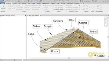 REVIT: APRENDA COMO DESENHAR UM TELHADO COM MADEIRAMENTO [VÍDEO + E-BOOK]