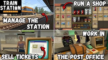 Is This THE BEST Life Simulator Of 2025? Train Station Project