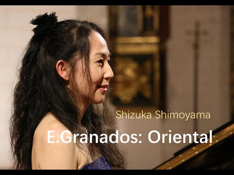 E.GRANADOS: Oriental (Danza española No.2) / E.グラナドス：オリエンタル  Shizuka Live in Albarracín, Spain