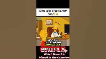 The Simpsons ｜ Xrp prophecy! #xrp #xlm #xrpl #ripple #altcoins #shorts #shorts #shortsvideo #crypto