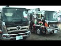デコトラ　ユニック車　造りボディー　新旧日野レンジャー