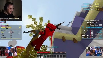 ohnePixel Reacts to Coldzera clip but in Minecraft