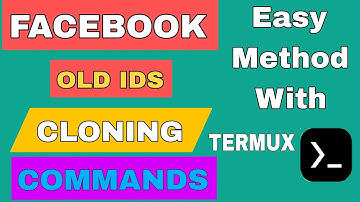 FACEBOOK OLD IDS CLONING WITH TERMUX METHOD | FAIZI MODS #nocopyrightmusic