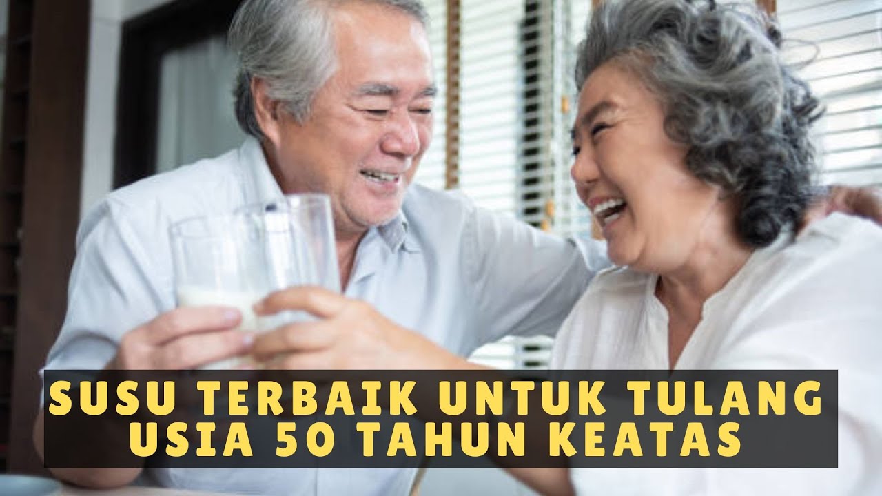 Susu untuk Tulang Usia 50 Tahun ke Atas Terbaik | Cegah Tulang Keropos & Tetap Aktif di Usia Lanjut