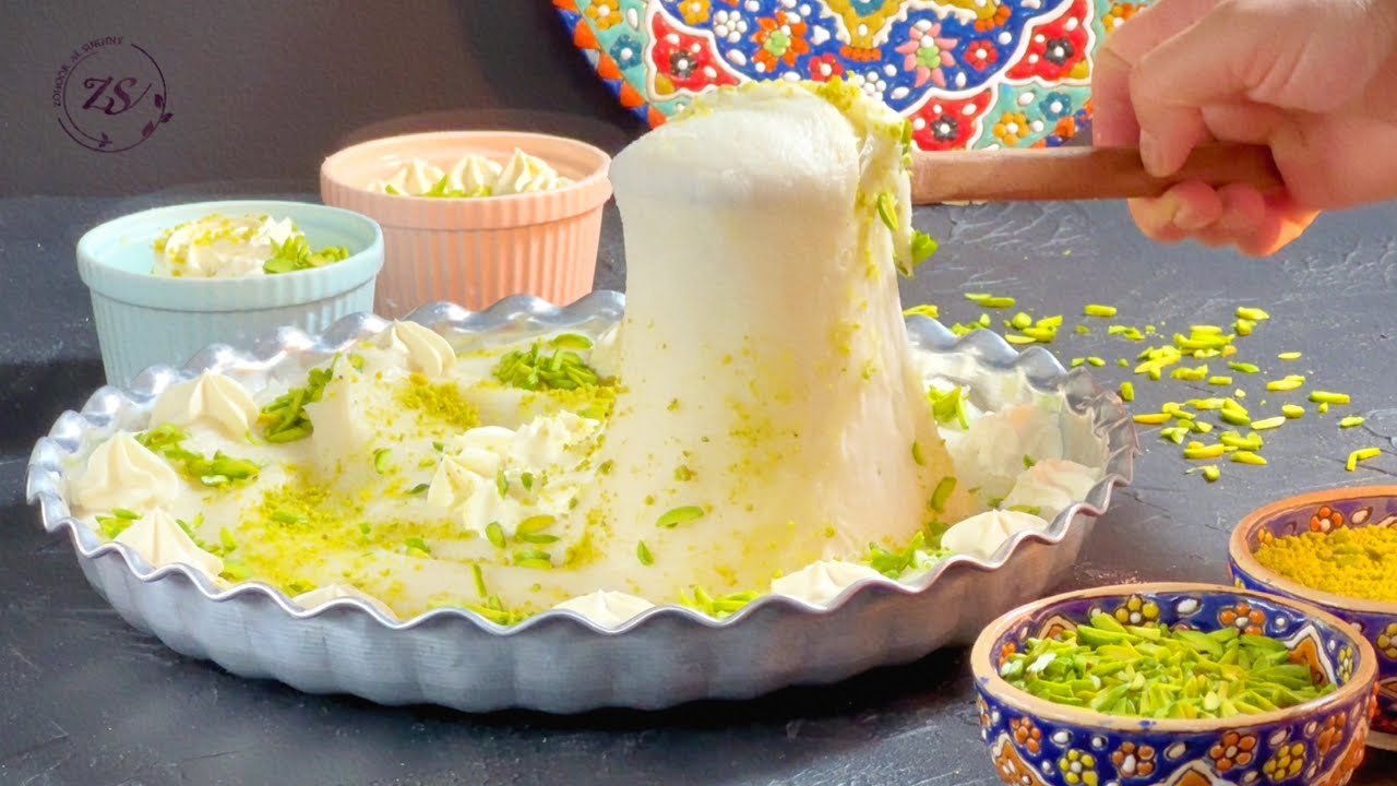 يلي ماجرب راحت عليه 😅 بدقائق بتكون جاهزة  (حلاوة الرز الحمصية ) إدمان خرافية لحساسية السيلياك 🥹