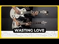 Wasting Love Iron Maiden Tabs Guitar Lesson Cover Tutorial Solo All Guitar Parts 