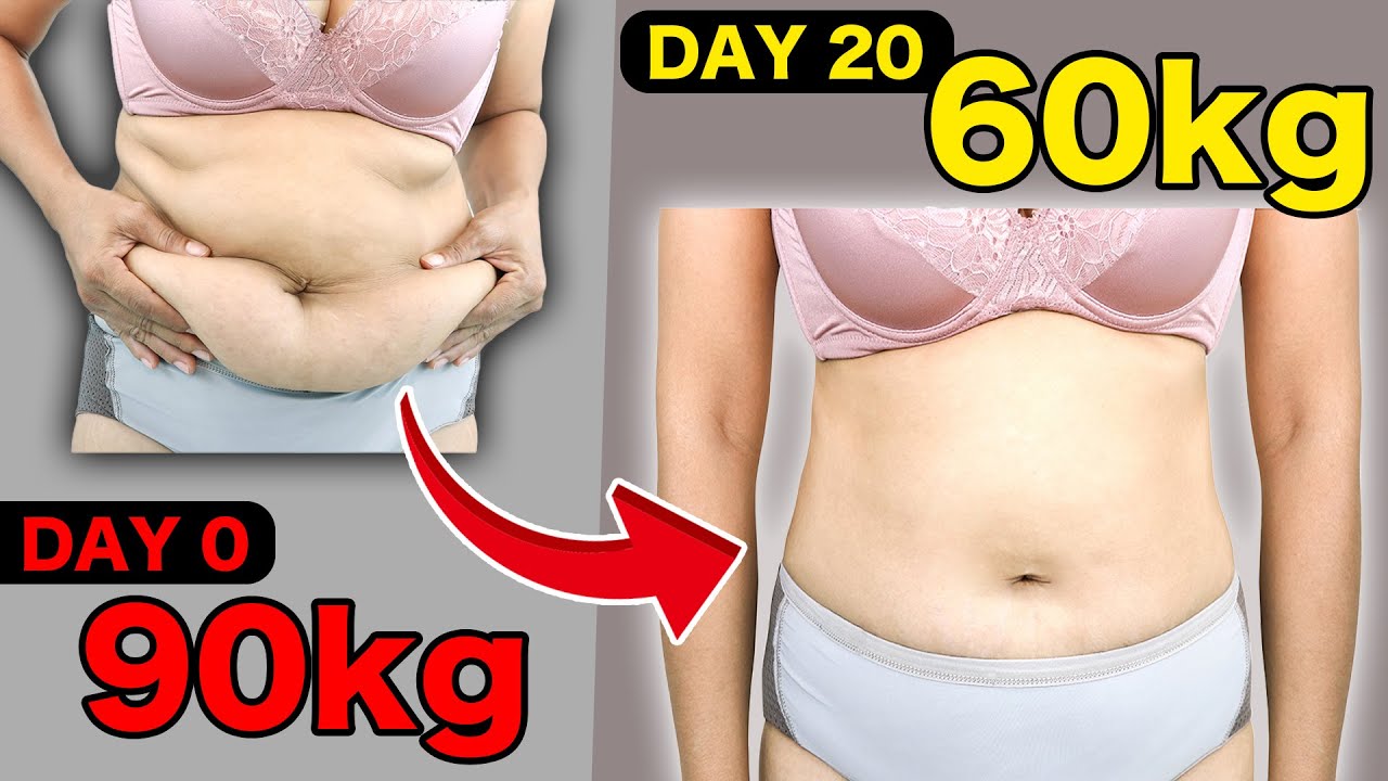 [-30 кг за 20 дней] Удивительно, жир уходит! Упражнения стоя 🔥