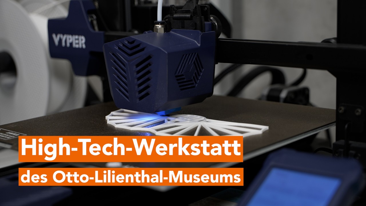 Lasercutter, 3D-Drucker und mehr – ein Einblick in die Digitalwerkstatt des Otto-Lilienthal-Museums