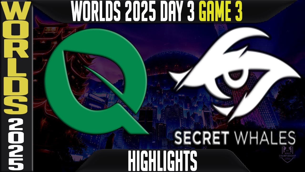 FLY vs TSW Highlights | Worlds 2025 Day 4 Swiss Stage | FlyQuest vs Team Secret Whales