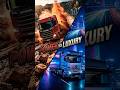 Scania vs Mercy Actros Head-to-Head comparison #shorts #heavyequipment #trending