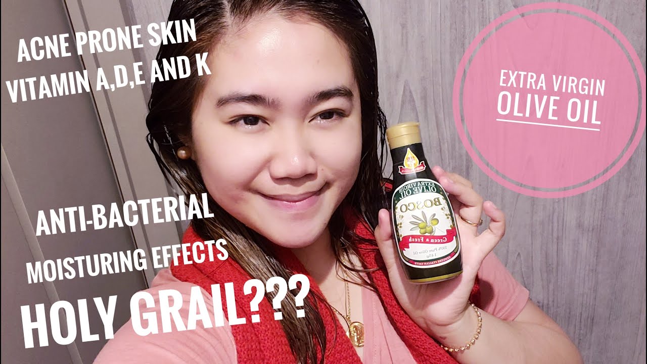 olive oil for acne prone skin