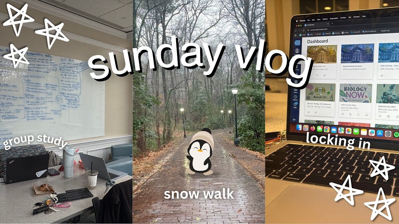 calm sunday vlog