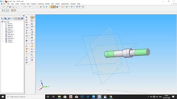 HOW TO DESIGN TAILSTOCK USING SOLIDEDGE: PART-11 STUD