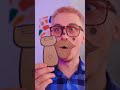 Good Habits Game 🙌📦 Cardboard Routine for Kids #shorts #learn