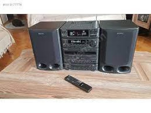 SONY FH-B900 SUPER CONDITION VERY RARE COMPACT COMPONENT SYSTEM AND REMOTE CONTROL